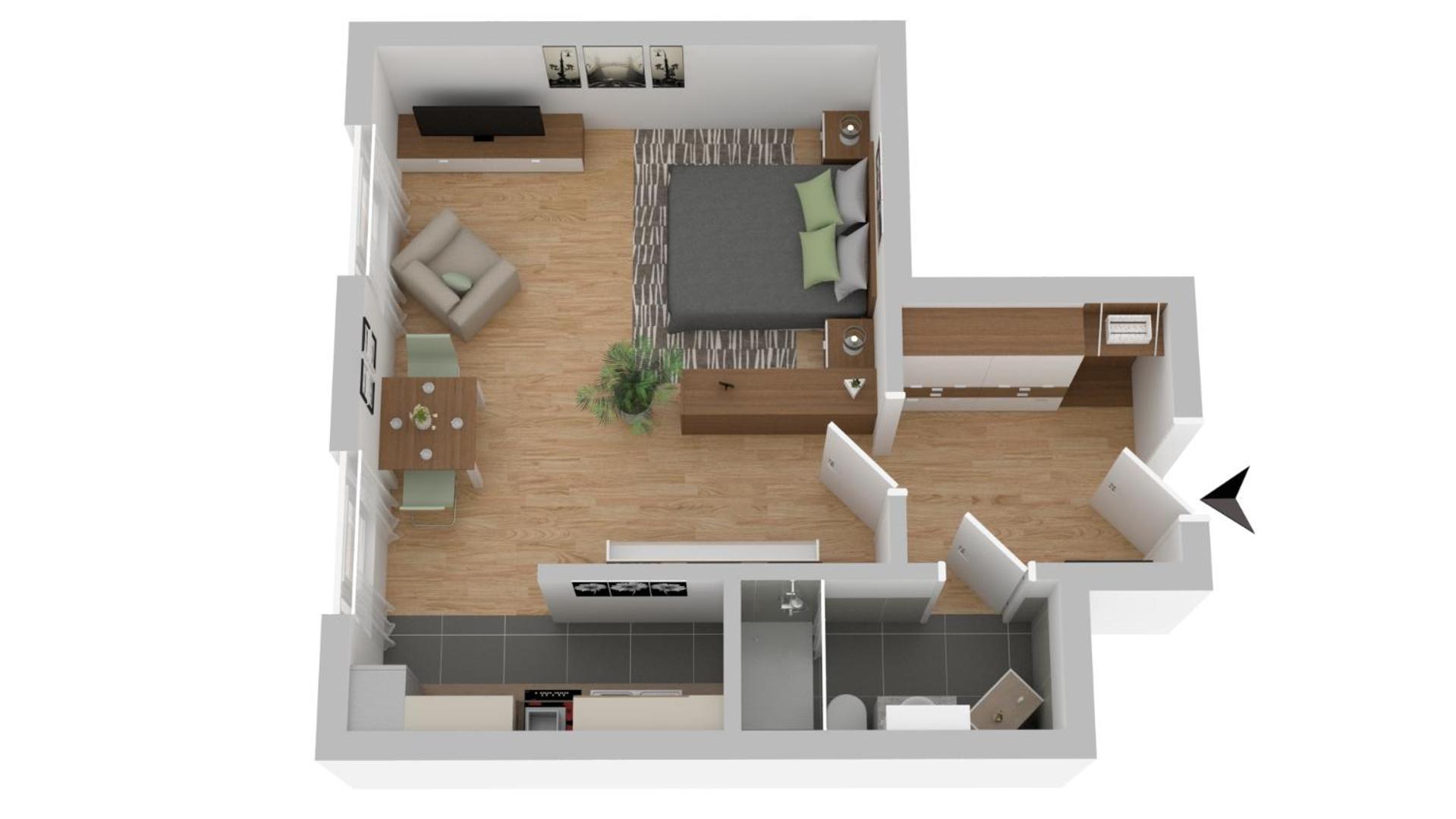 Business-Apartment Rathausstrasse - 34Qm Privatssphaere Bargteheide Exteriör bild